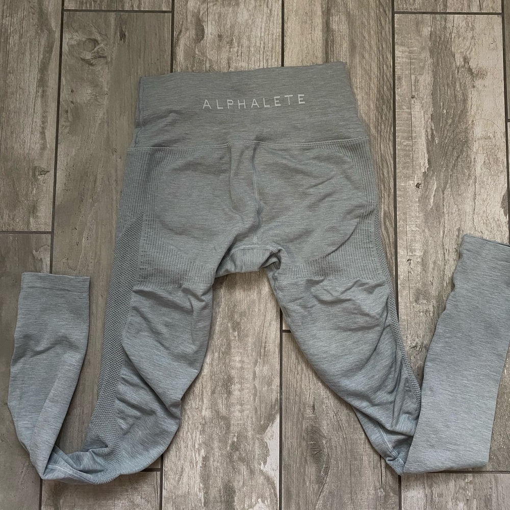 Grey alphalete leggings